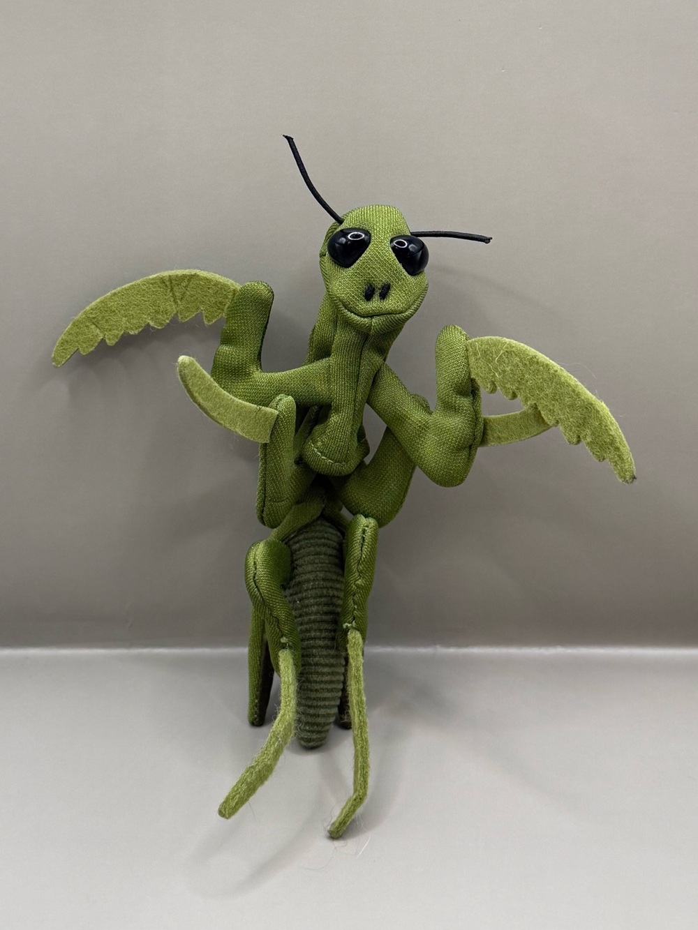 Folkmanis Puppets Praying Mantis Finger Puppet Plush Stuffed Animal Learning Toy
